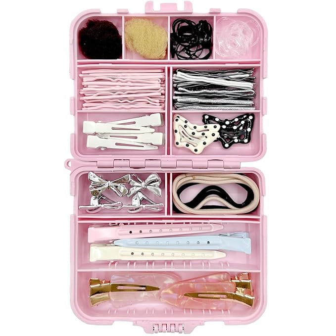 Hair Accessories Kit, Bobby Pins Hair Pins Hair Net Hair Clips and Hair Ties Hair Bands, Hair Kit... | Amazon (US)