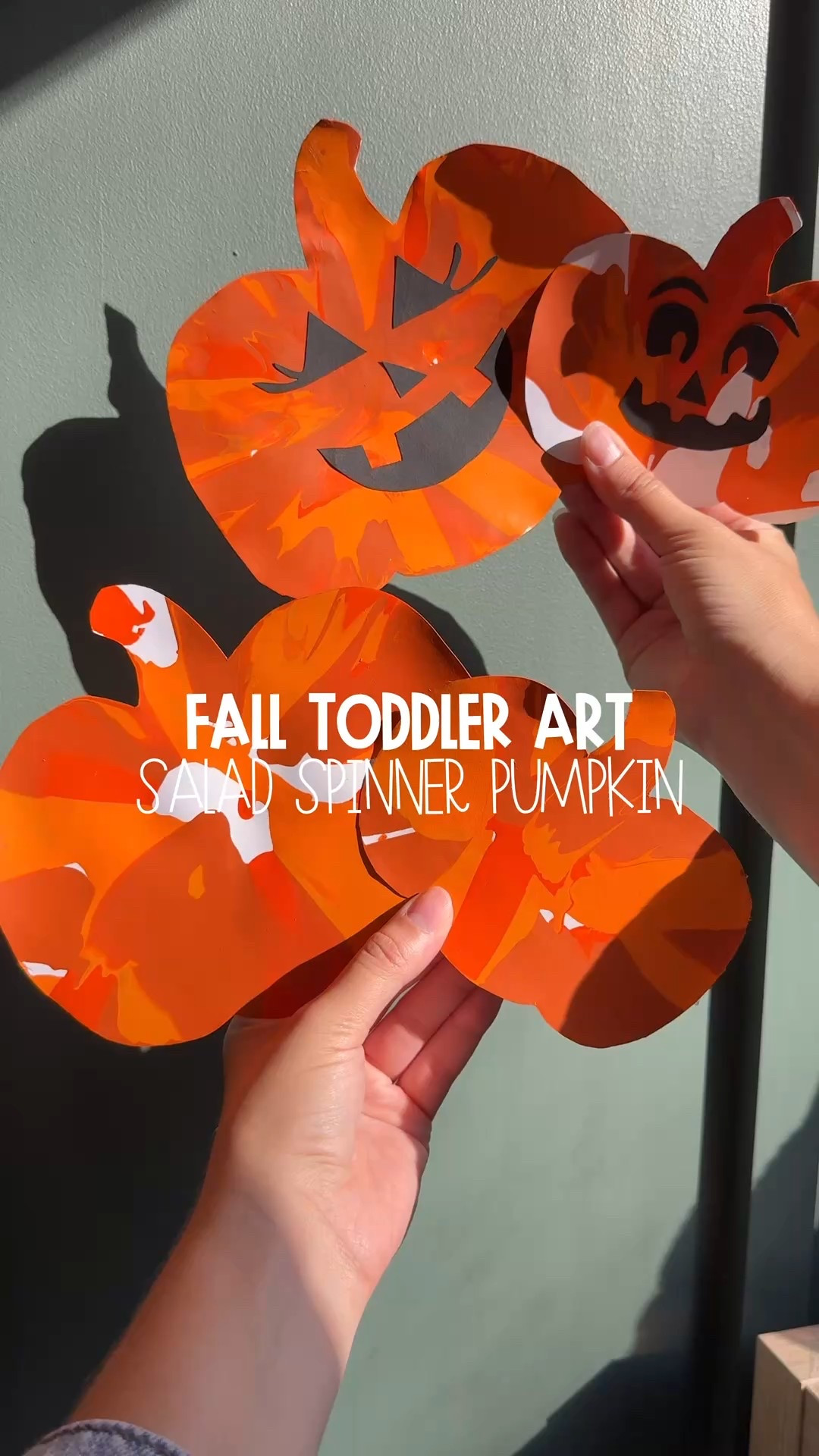 Who knew a salad spinner could make the cutest fall art? 🎃✨

I cut a pumpkin shape out of cardstock, added some paint, and let my toddler do all the spinning. The result? A fun + unique pumpkin craft she was SO proud of! 🧡🍂

You can keep it as a pumpkin for sweet fall art or cut out faces to turn them into jack-o’-lanterns 👻 Such a fun way to mix art + play for toddlers!

Would you try this with your little one? 🎨👇

#fallcrafts #toddleractivities #pumpkincraft #halloweencrafts #easykidsactivities #fallart 

#LTKSeasonal #LTKKids #LTKFamily