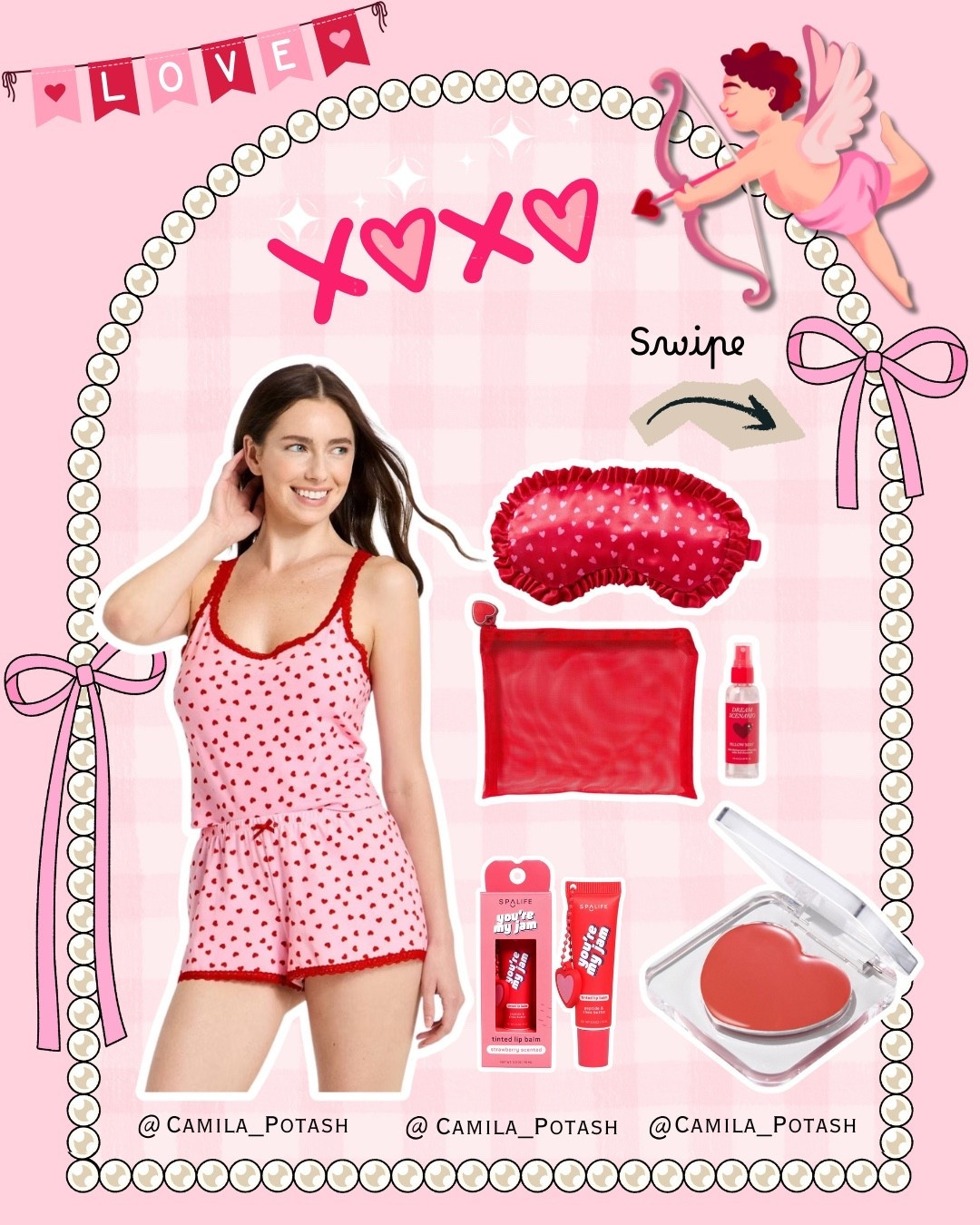 STOP SCROLLING 💗 because Target just dropped the CUTEST Valentine’s finds and my cart did NOT survive 😍💘

If you’re romanticizing Valentine’s Day (or just February in general), these Target finds are everything. From heart-print pajamas that feel soft + flirty, to the cutest self-care goodies for cozy nights in, this edit is giving main-character Valentine energy 💕✨

🌸 Why I’m obsessed:
	•	The heart PJ set is comfy, stretchy, and perfect for lounging or sleep
	•	The sleep mask + matching pouch = instant spa night vibes
	•	Valentine lip & beauty finds that are adorable and practical
	•	Perfect for a Galentine’s night, self-care date, or cute gift idea

Whether you’re celebrating with your partner, your besties, or just treating yourself (as you should 😌), these are such a vibe. Everything is linked in my LTK so you can shop before Target sells out—because these ALWAYS go fast 💌



Target Valentine finds
Valentine pajamas Target
Heart print pajamas
Target Valentine loungewear
Valentine self care Target
Target Valentine beauty finds
Cute Valentine gifts for her
Galentine’s Day Target
Affordable Valentine gifts
Valentine cozy finds
Pink Valentine aesthetic
Target seasonal Valentine items

#LTKSeasonal #LTKValentine #LTKmorningroutine