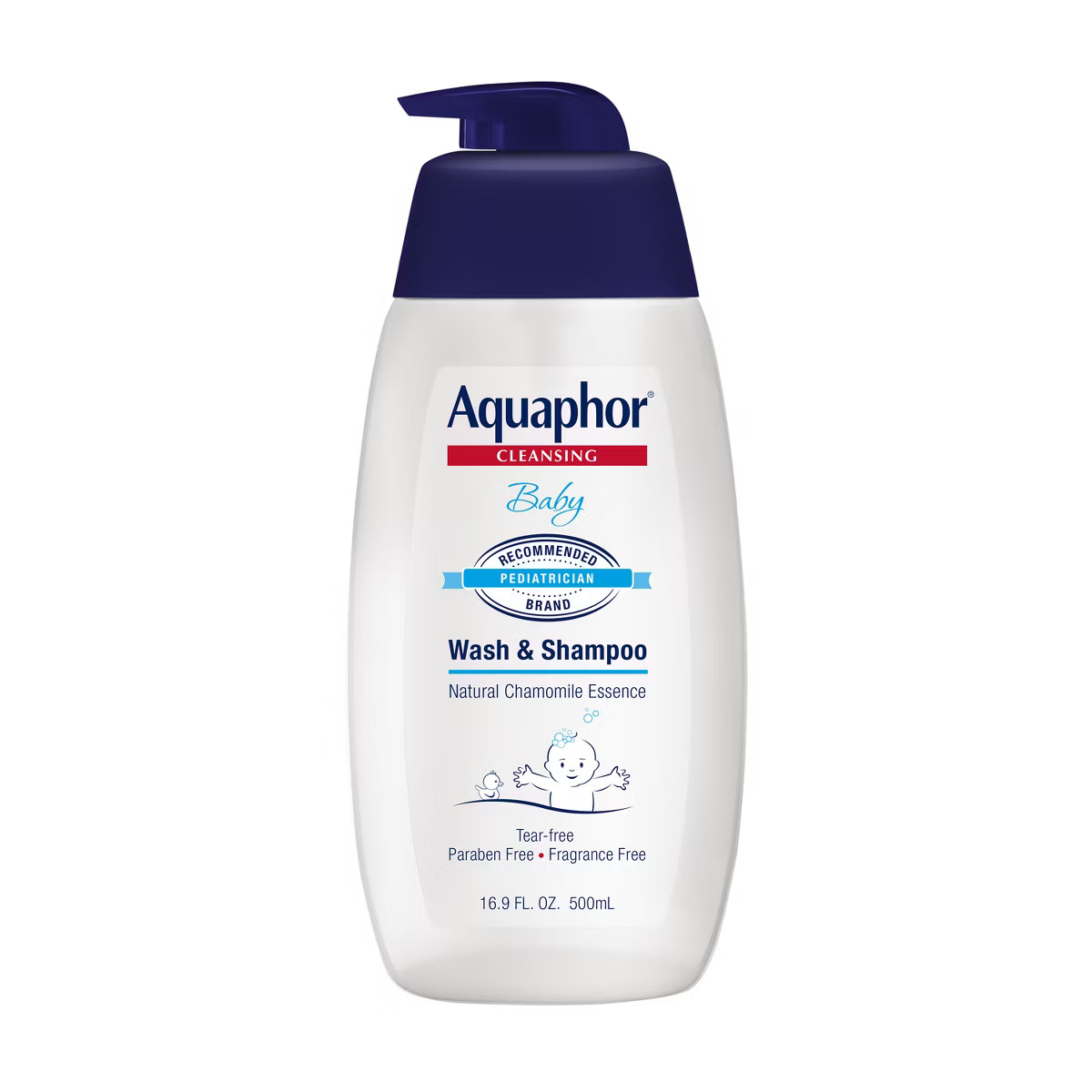 Aquaphor Baby Wash and Shampoo Tear-free & Mild for Sensitive Skin - 16.9 fl oz | Target