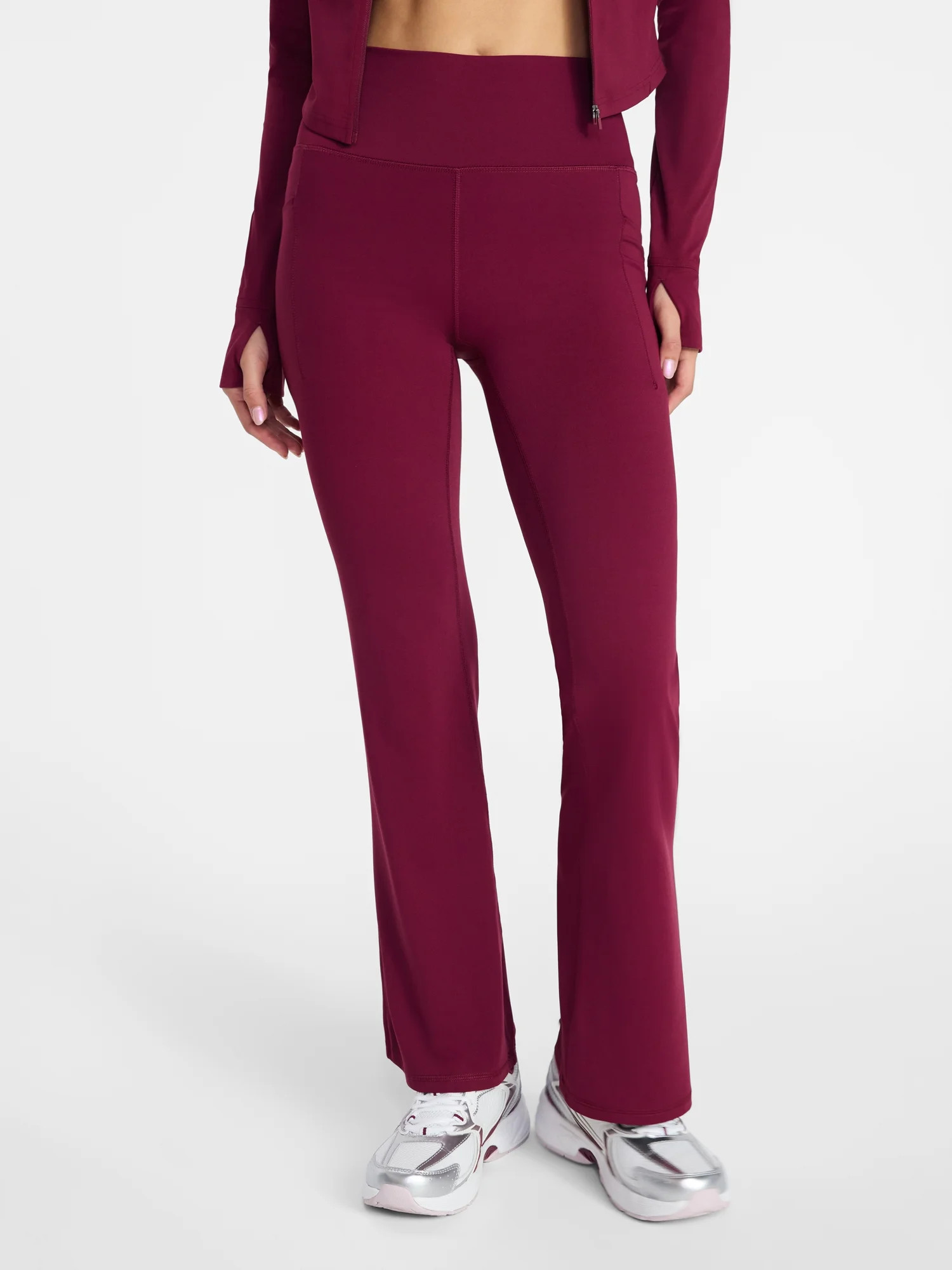 Avia Women's and Women's Plus SoftSculpt Flare Leggings, Sizes XS-4X | Walmart (US)