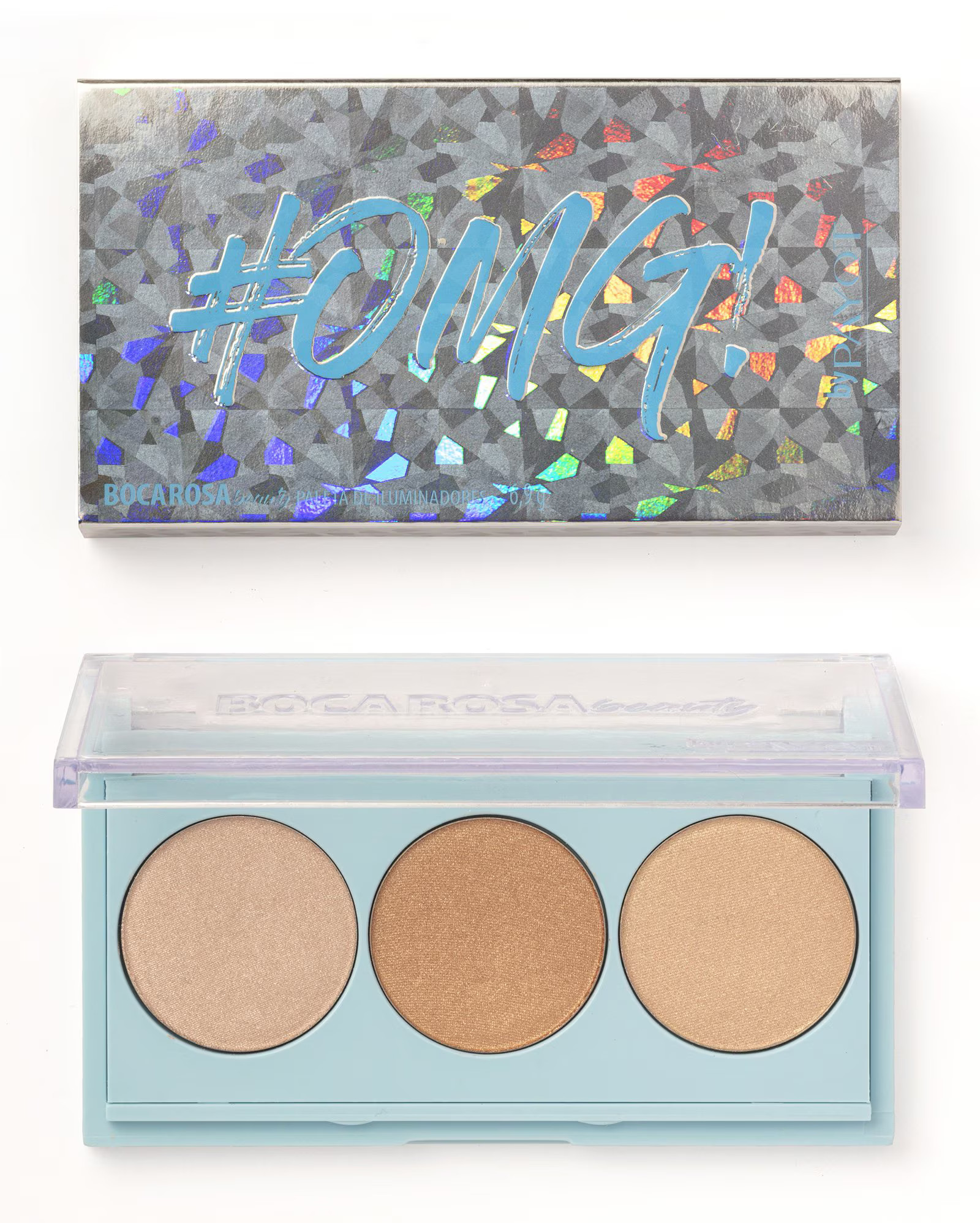 Paleta de iluminador OMG | Boca Rosa | Riachuelo (BR)