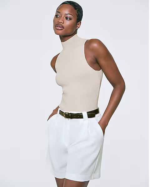 High Waisted Relaxed Shorts | Express