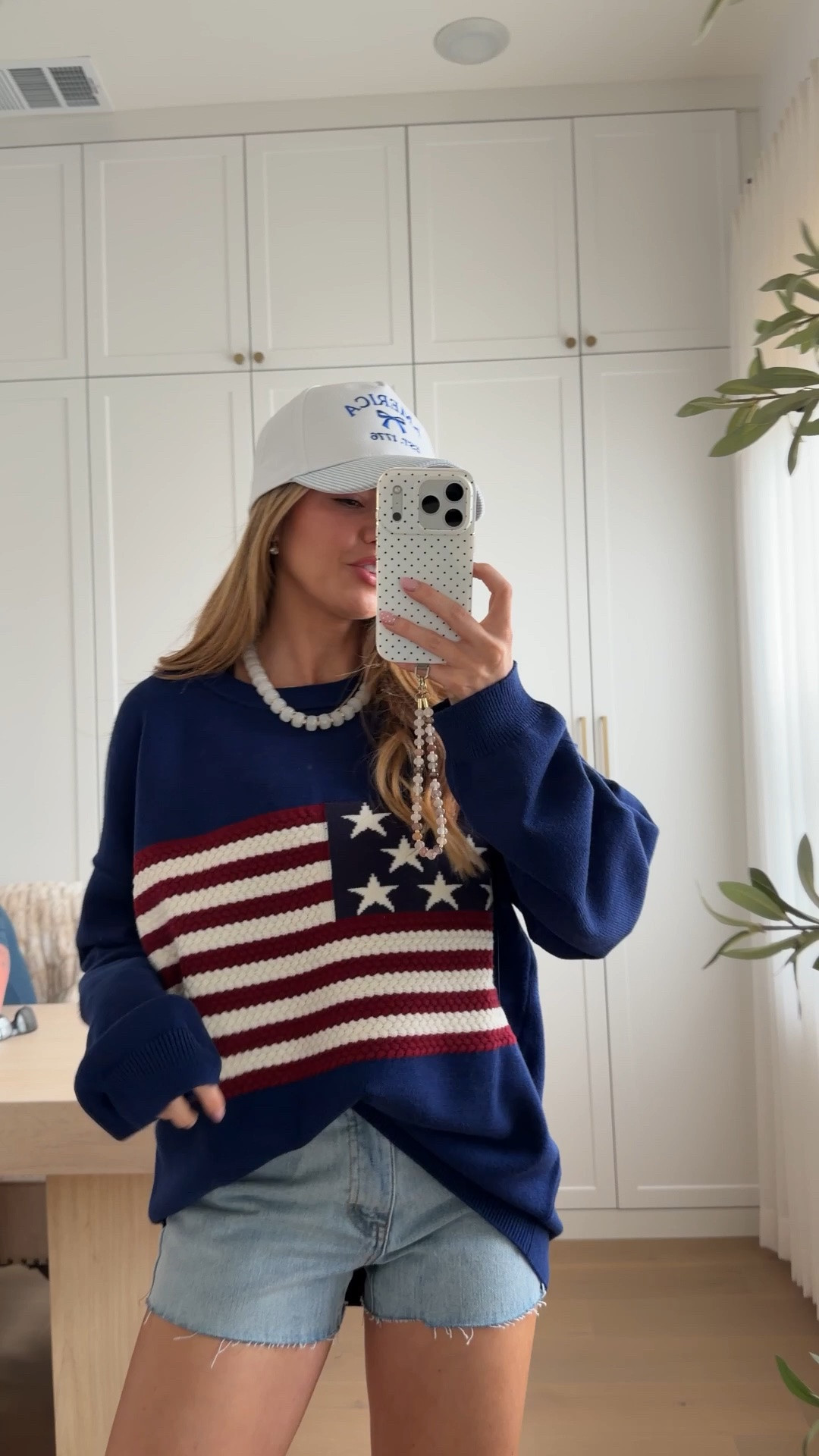 sweater: medium // shorts: 25, hat is from pink lily but i don’t see it on their website