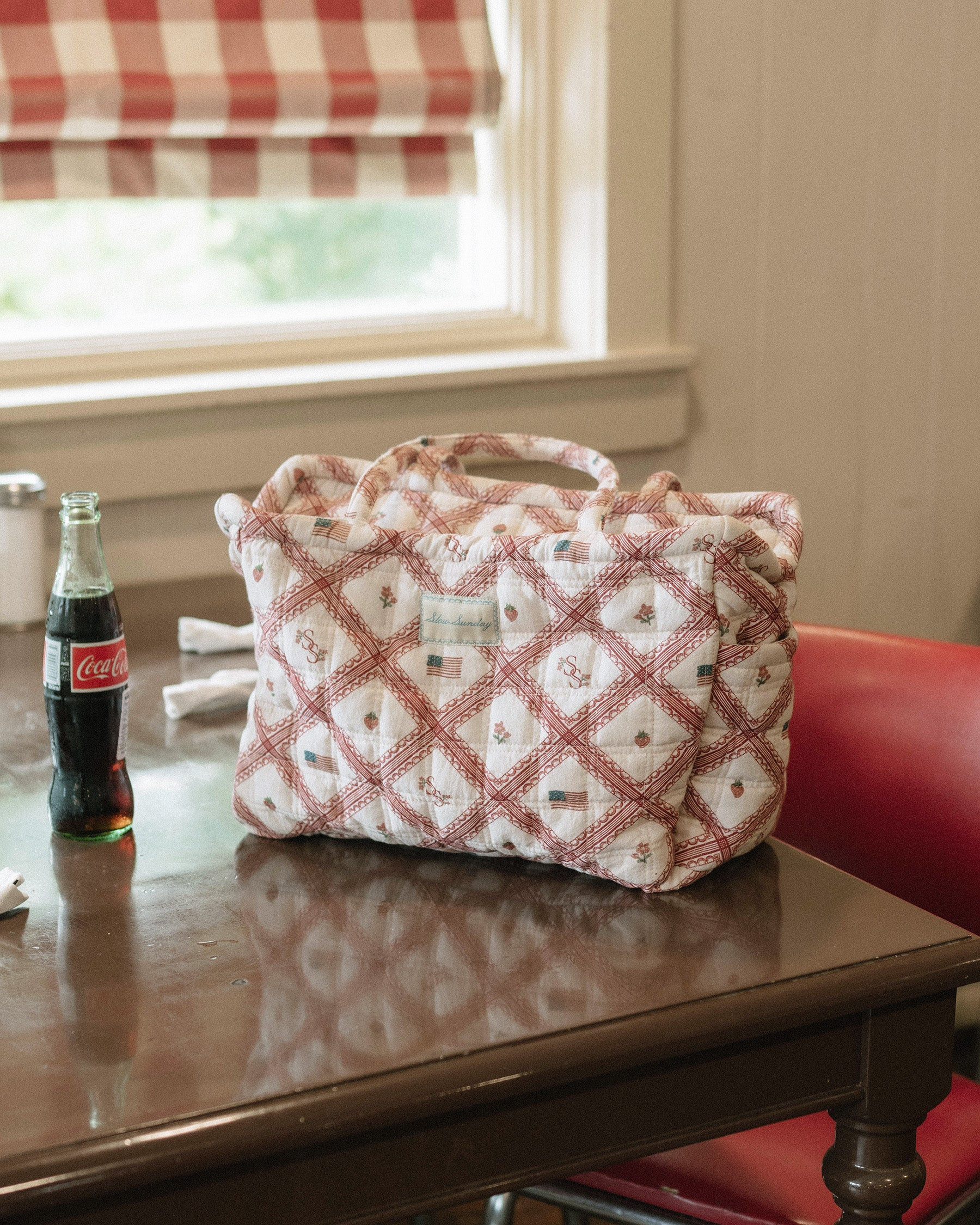 Americana Quilted Tote Bag | Slow Sunday