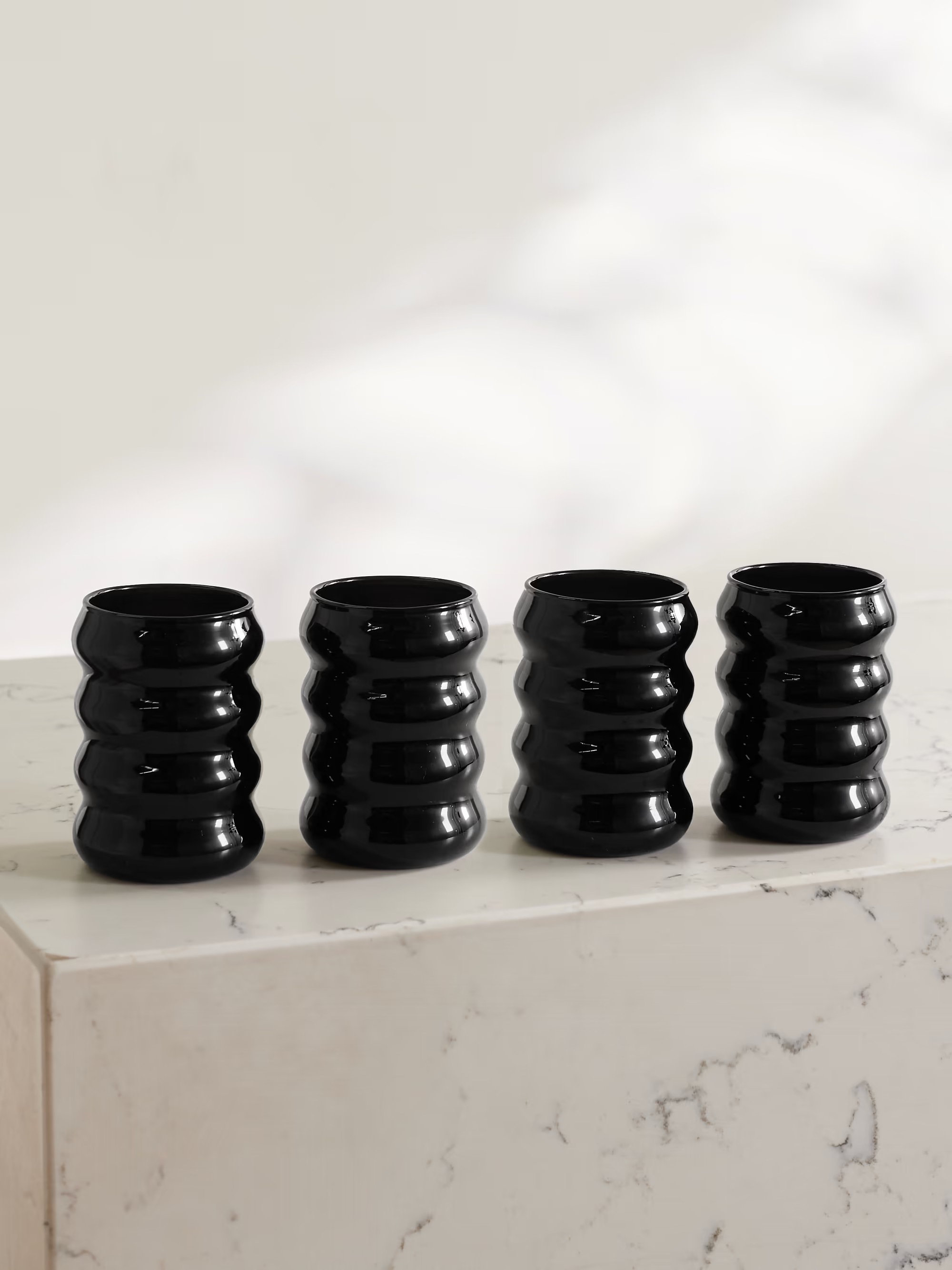 Ripple set of four glasses | NET-A-PORTER (UK & EU)