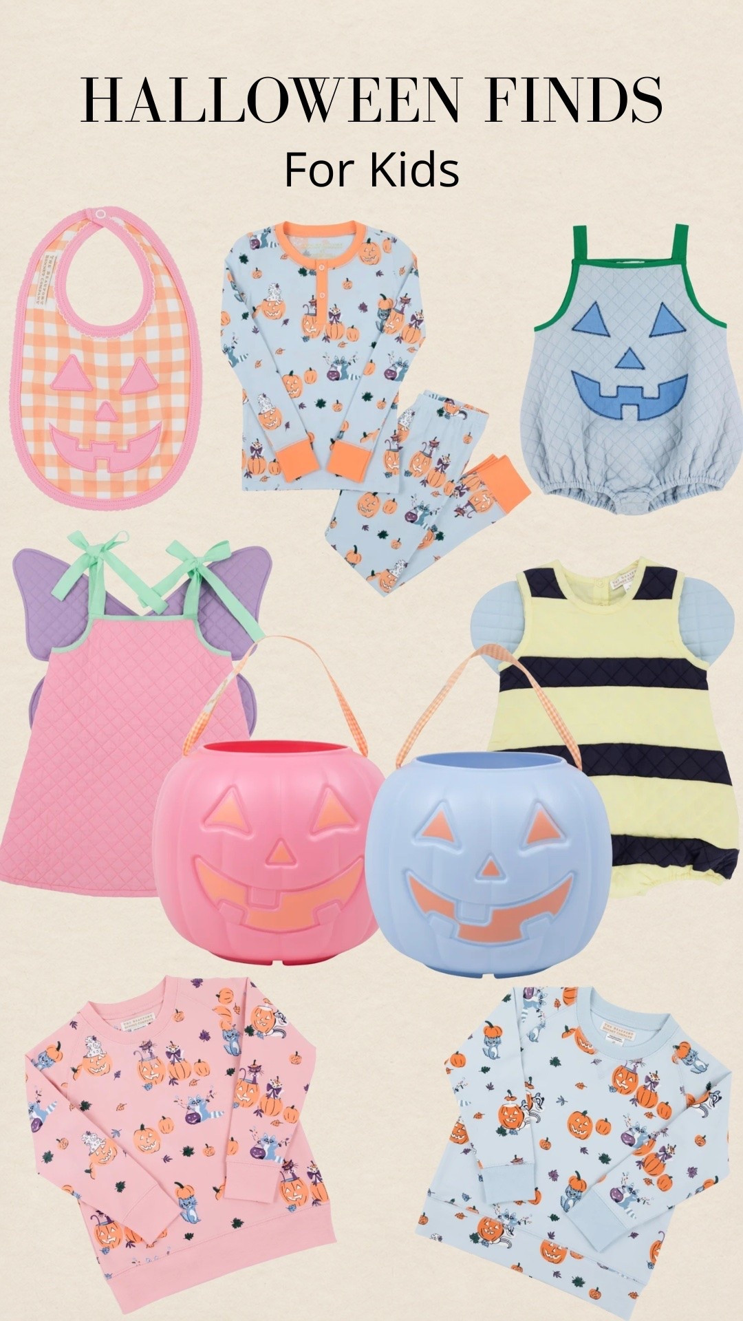 Halloween finds for kids 🎃 From the cutest pumpkin pails and cozy Halloween pajamas to festive crewnecks, these are some of my favorite finds for the season. Perfect for pumpkin patch days, Halloween parties, trick-or-treating, and all the little October moments. 👻🍂

Halloween finds for kids, kids Halloween outfits, Halloween pajamas, pumpkin pails, trick-or-treat buckets, kids crewnecks, toddler Halloween clothes, Halloween gift ideas, fall outfits for kids, cute Halloween finds.

#LTKSeasonal #LTKBaby #LTKKids