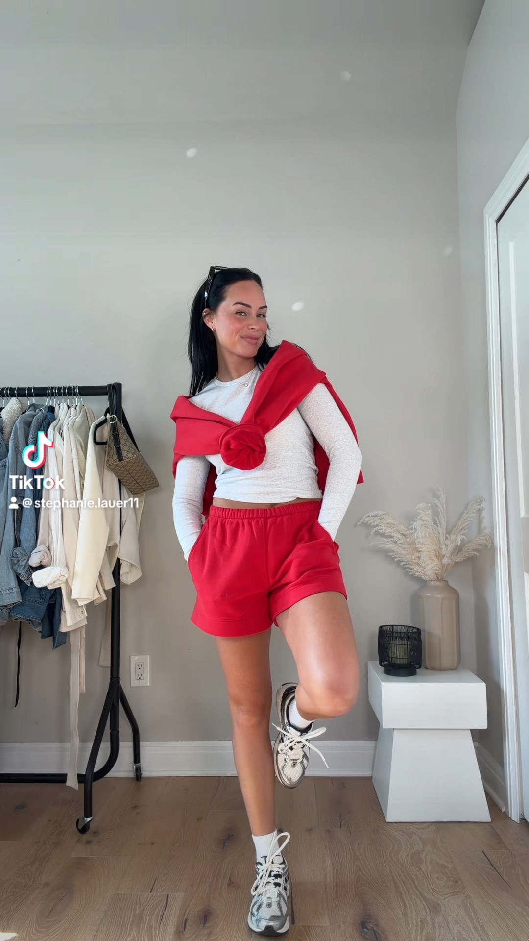 Athleisure Outfit ❤️ 

I will have it 🔗 on my LTK in the outfit inspo section! 

My sizing 5’7, 145lbs, 32dd
I’m wearing a size small top, size medium hoodie, size small shorts 

@lululemon #lululemonsteadystate #lululemonhaul #athleisure #sweatset #lululemonsweats 

#LTKootd #LTKgrwm #LTKU