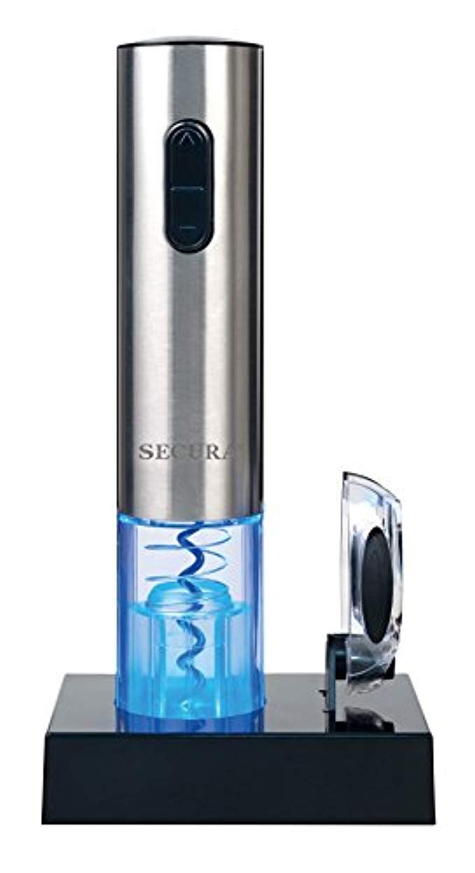 Secura SWO-3N Electrical Wine Bottle Opener, Stainless Steel | Amazon (US)