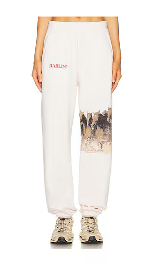 Wild Sweatpant in Creme | Revolve Clothing (Global)