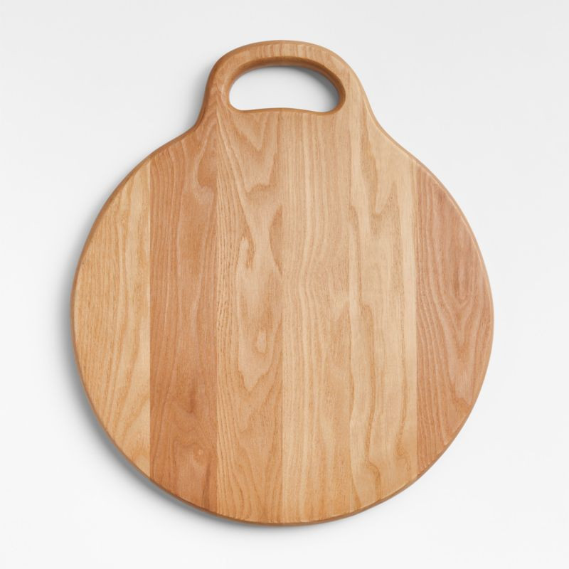 Kibo Small Ash Wood Serve Board by Leanne Ford + Reviews | Crate & Barrel | Crate & Barrel