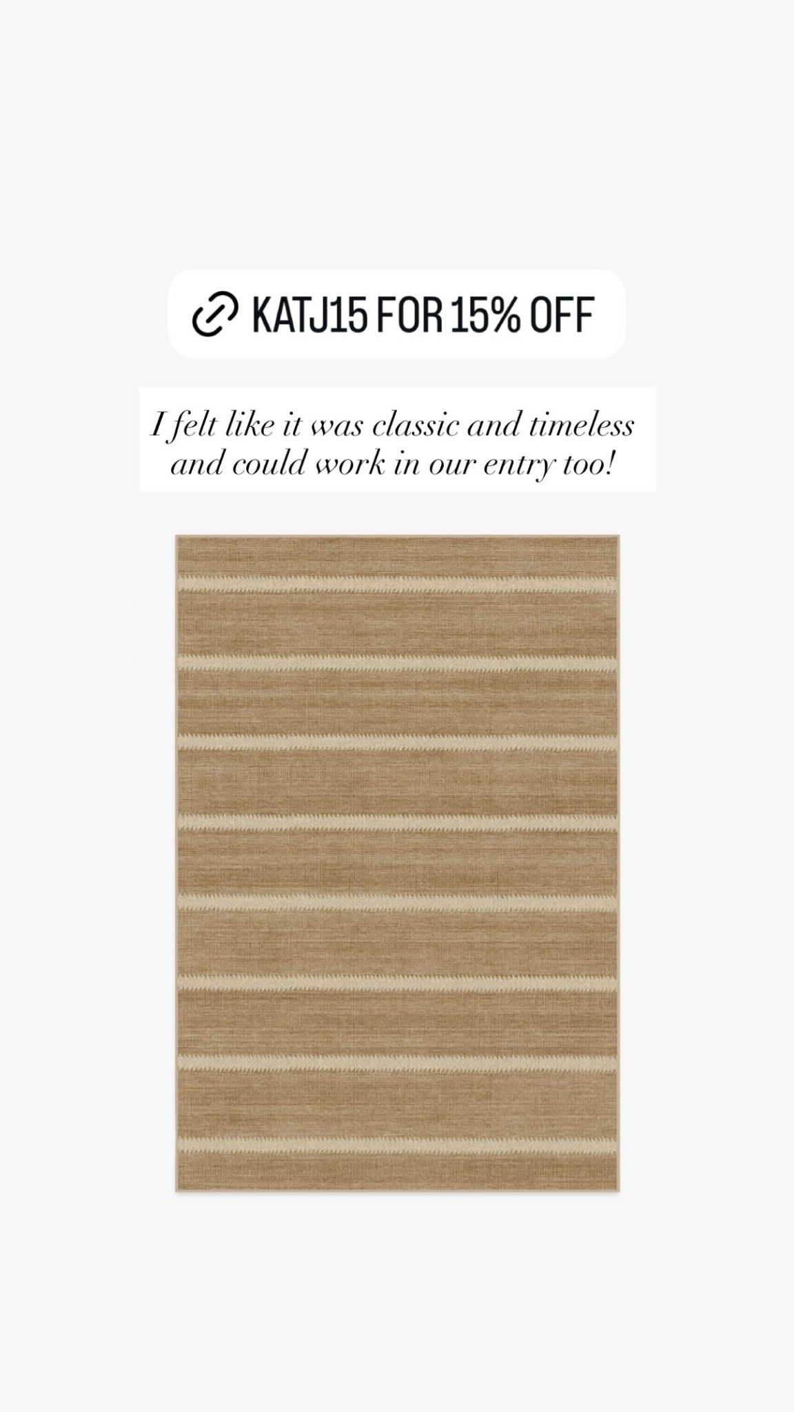 Rug linked on my stories 🤍

#LTKSaleAlert #LTKdayinmylife #LTKHome