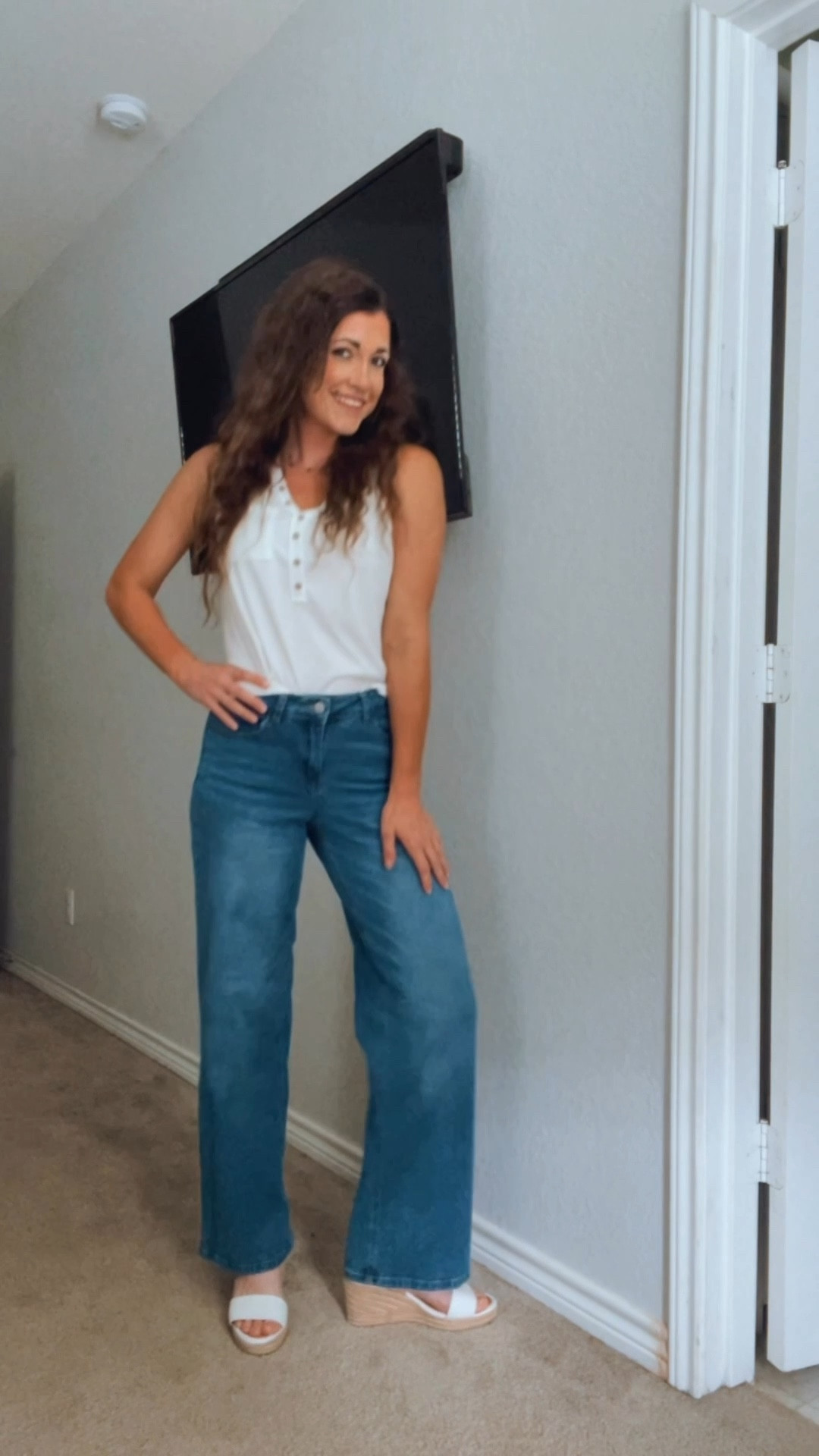Jeans are TTS and on sale today 

#LTKFindsUnder50 #LTKSummerEdit #LTKSaleAlert
