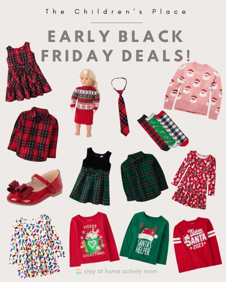 The Children’s Place has lots of adorable holiday outfits and many options for matching sibling outfits, too! Use code BLKFRI60 to get the Black Friday prices!

#LTKsalealert #LTKkids #LTKHoliday