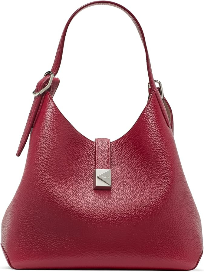 kate spade new york womens Deco Pebbled Leather Crossbody Tote | Amazon (US)