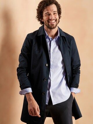 Slim-Fit Untucked Non-Iron Shirt | Banana Republic Factory