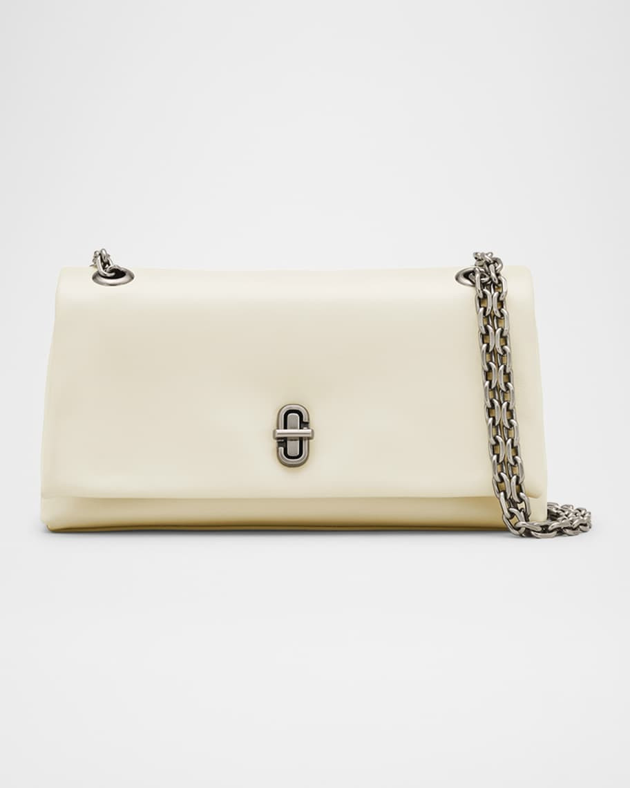 The Dual Chain Leather Mini Shoulder Bag | Neiman Marcus