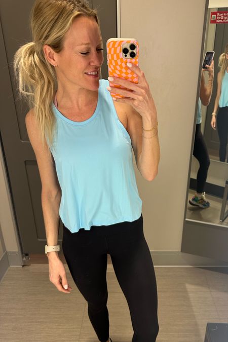 This tank is almost identical to the lulu sculpt tank but the price is way better! @target #targetstyle #targetfinds 

I’m wearing an xs 

#LTKfitness #LTKfindsunder50 #LTKstyletip