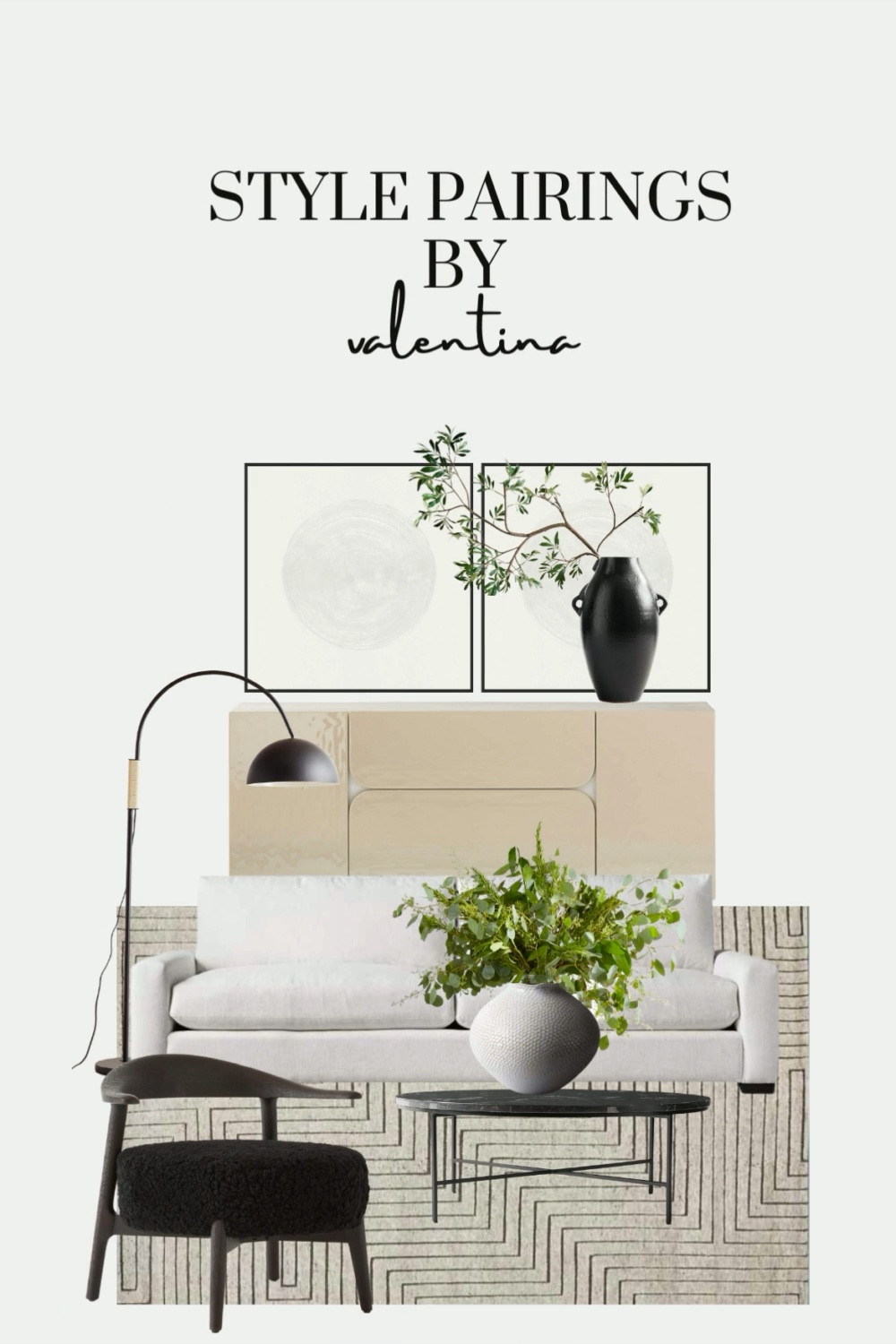 Minimal aesthetic, home decor , print, home ware , furniture inspiration, home inspo , white sofa , vase, marble coffee table, black chair, lamp, wall print 

#LTKstyletip #LTKSeasonal #LTKhome