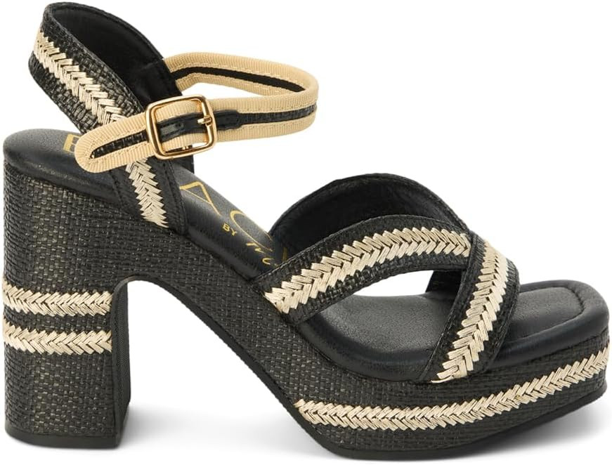 BEACH by Matisse Womens Adelaide Platform Block Ankle Strap Casual Sandals Casual High Heel 3" & ... | Amazon (US)