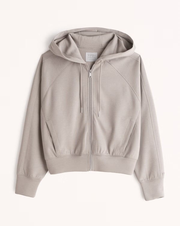 YPB neoKNIT Full-Zip Hoodie | Abercrombie & Fitch (US)