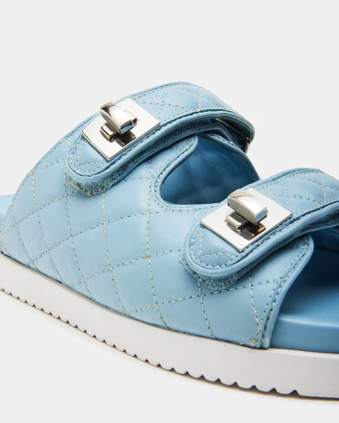 SCHMONA BLUE LEATHER | Steve Madden (US)