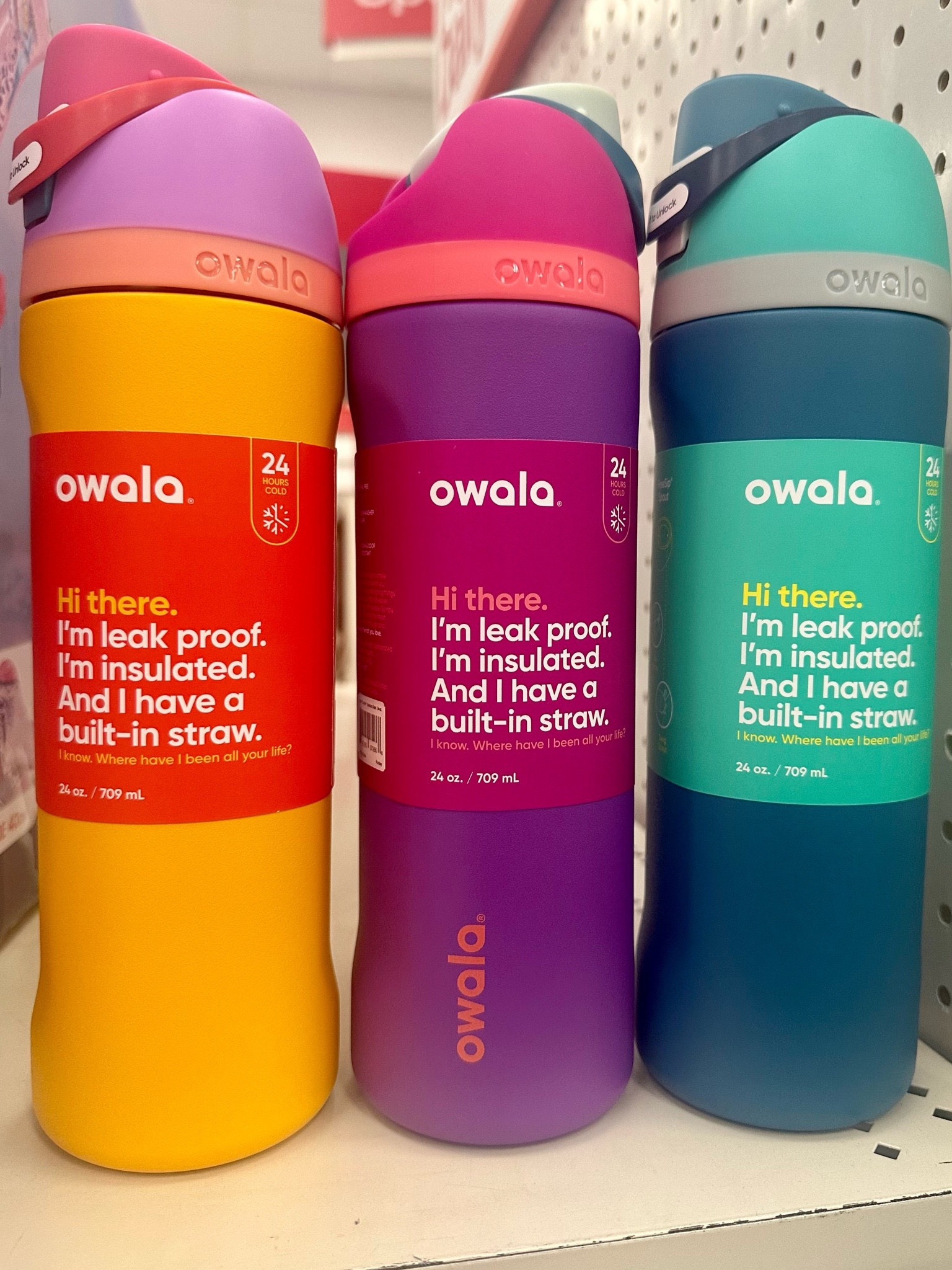 Got a new Owala! From the new Excusive Color Drop at Target! I am
