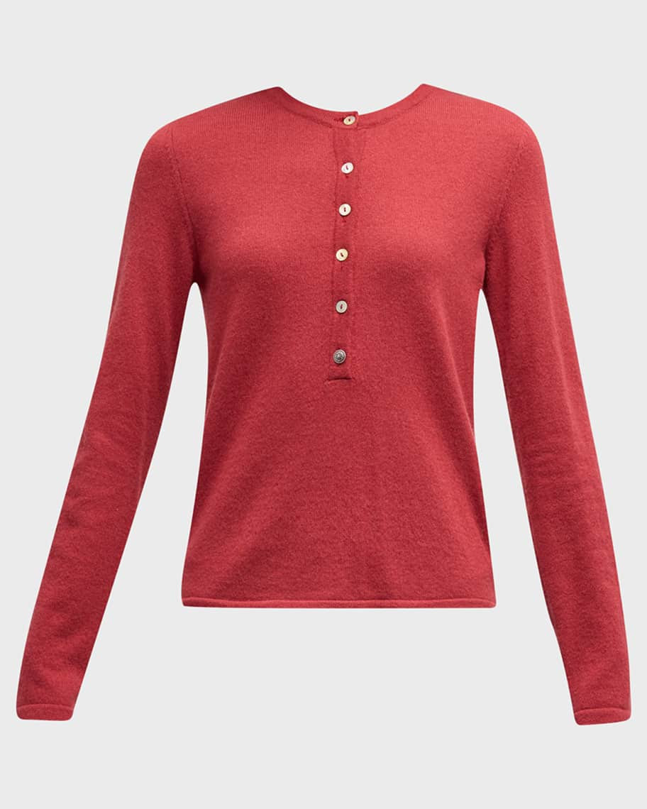 FORTELA Lou Cashmere Henley Top | Neiman Marcus