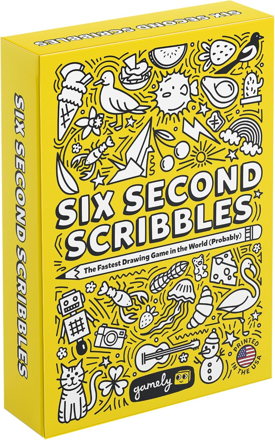 Six Second Scribbles: The frantically Fast and fantastically Fun Drawing Game | A Family Friendly... | Amazon (US)