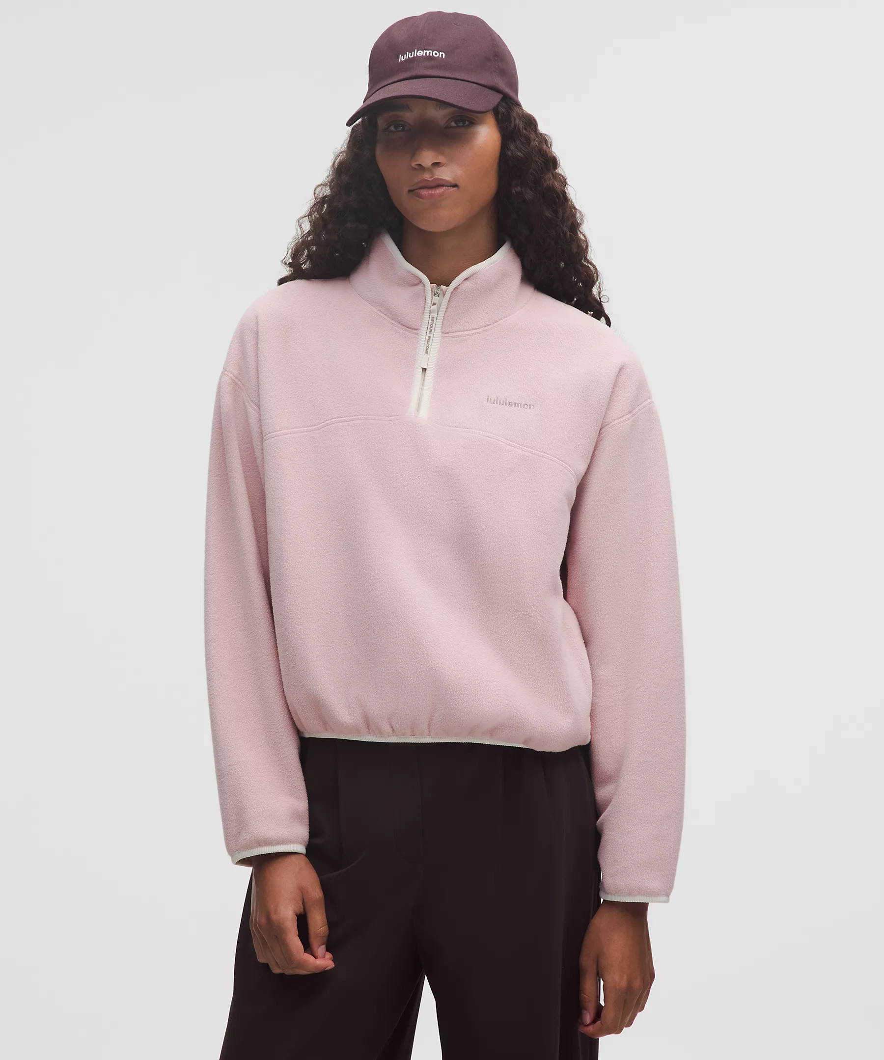 Tumbled Fleece Half-Zip Jacket | Lululemon (US)