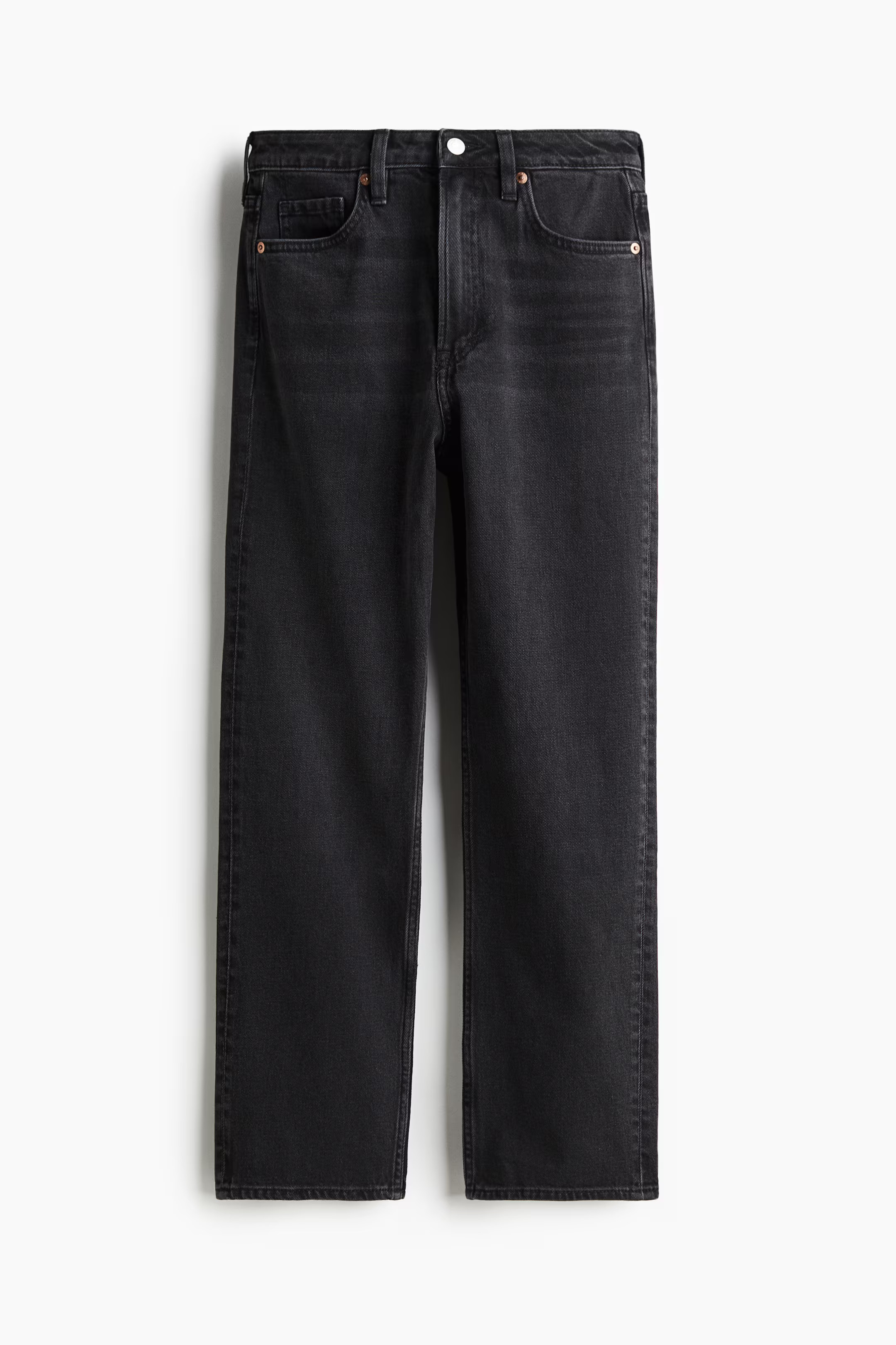Slim Straight High Ankle Jeans | H&M (US + CA)