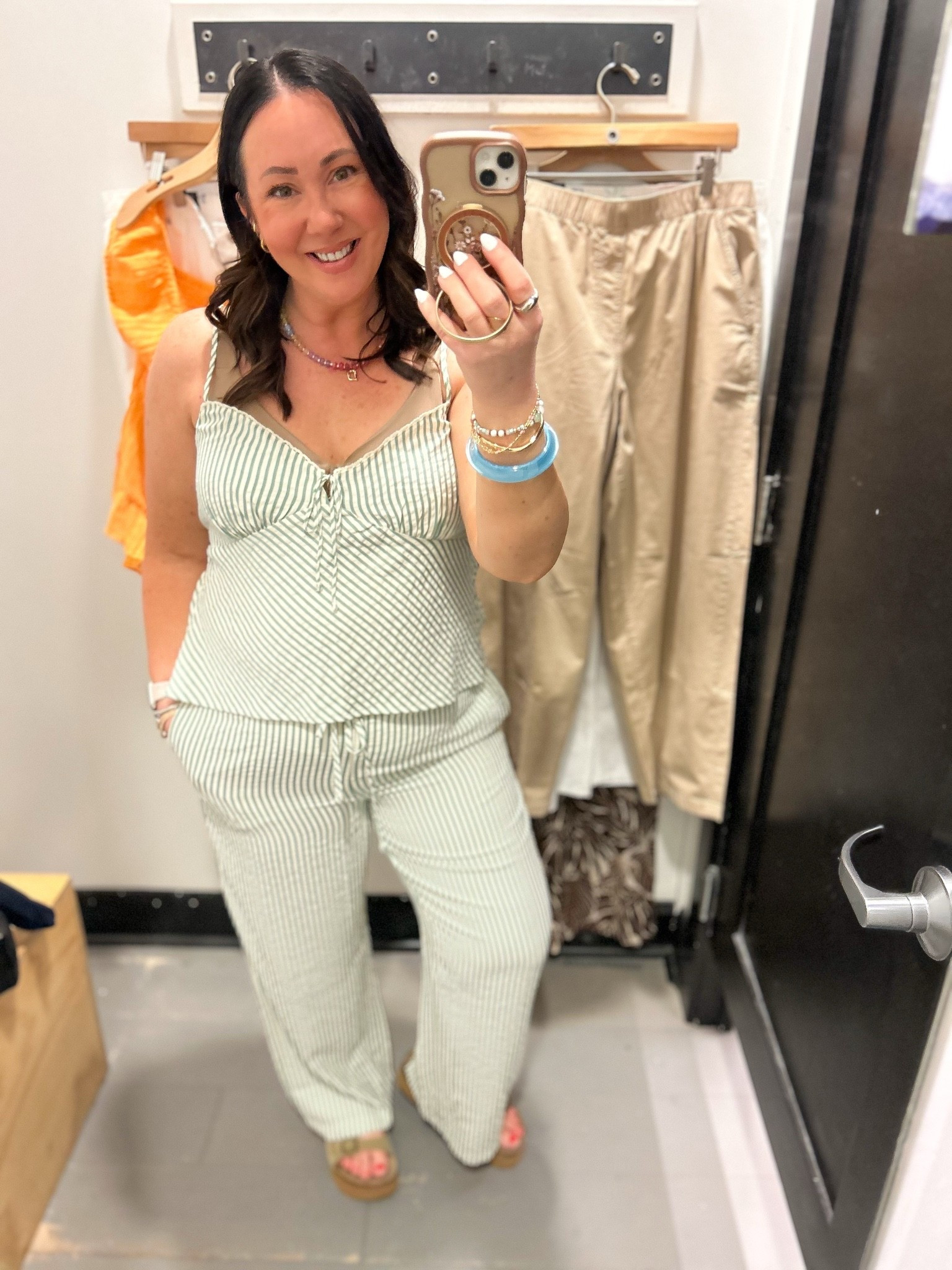 30-50% off at Ae! XL tank. Found several in stock in store. Limited online right now. Large wide leg pants. Need an xl in this color.

#LTKSaleAlert #LTKMidsize #LTKSeasonal