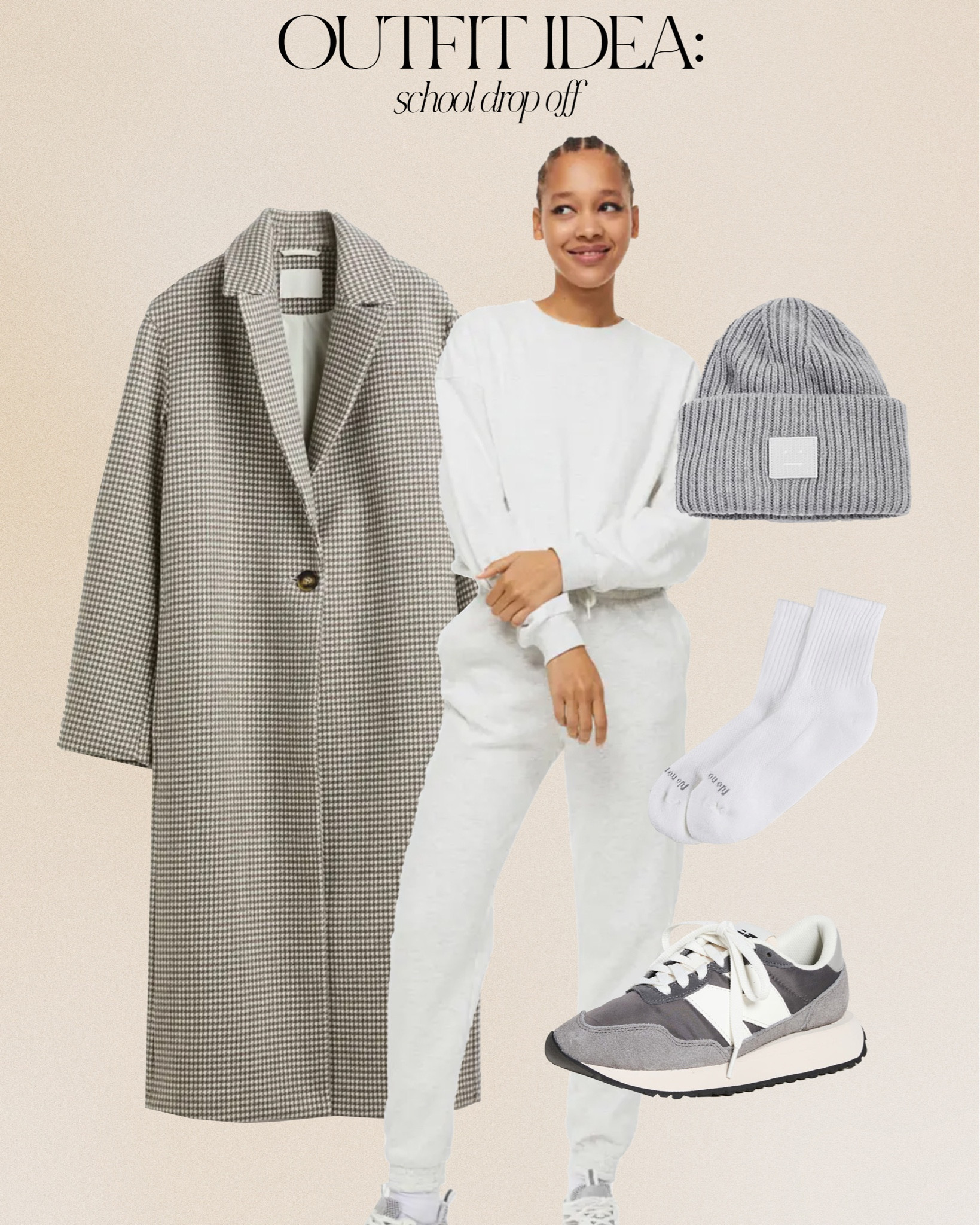 School drop off outfit idea!