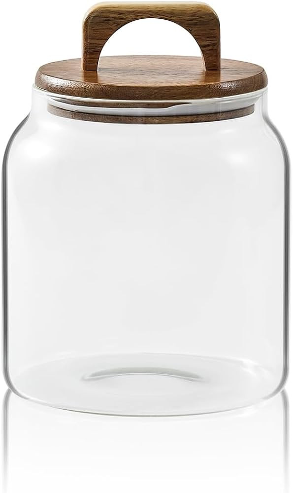 Sweejar Glass Jars for Laundry Room Organization, Half-Gallon Laundry Pods Container, Glass Food ... | Amazon (US)