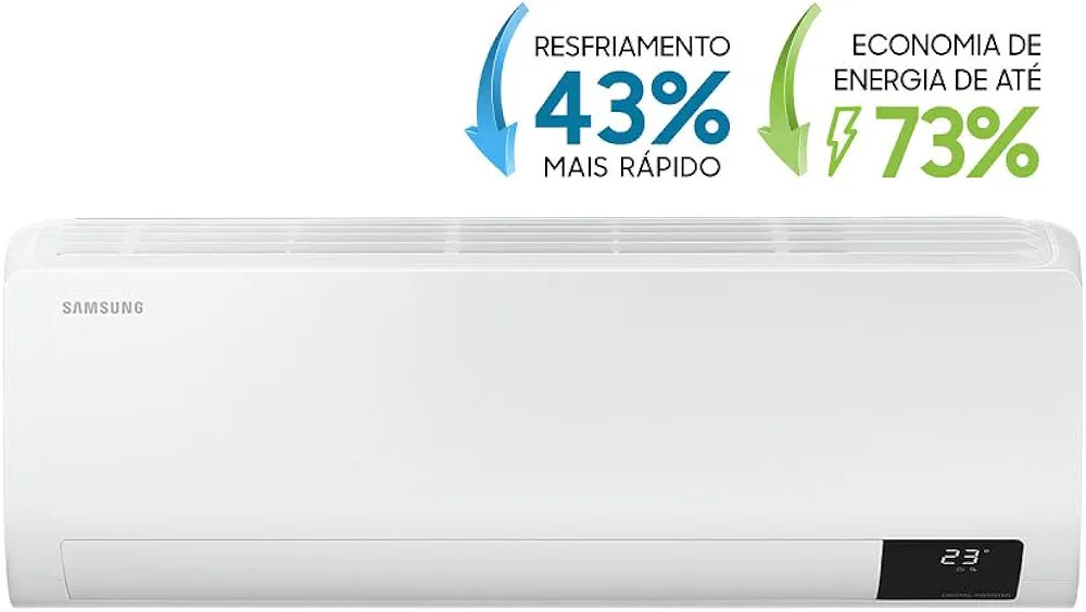 Ar-condicionado Split Samsung Digital Inverter Ultra 12.000 BTUs Quente e Frio AR12BSHZCWKNAZ Bra... | Amazon (BR)