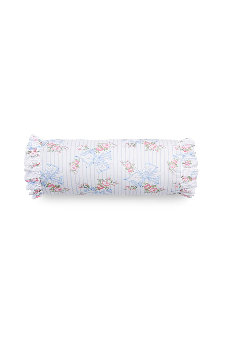 Ruffle Bolster Pillow | LoveShackFancy