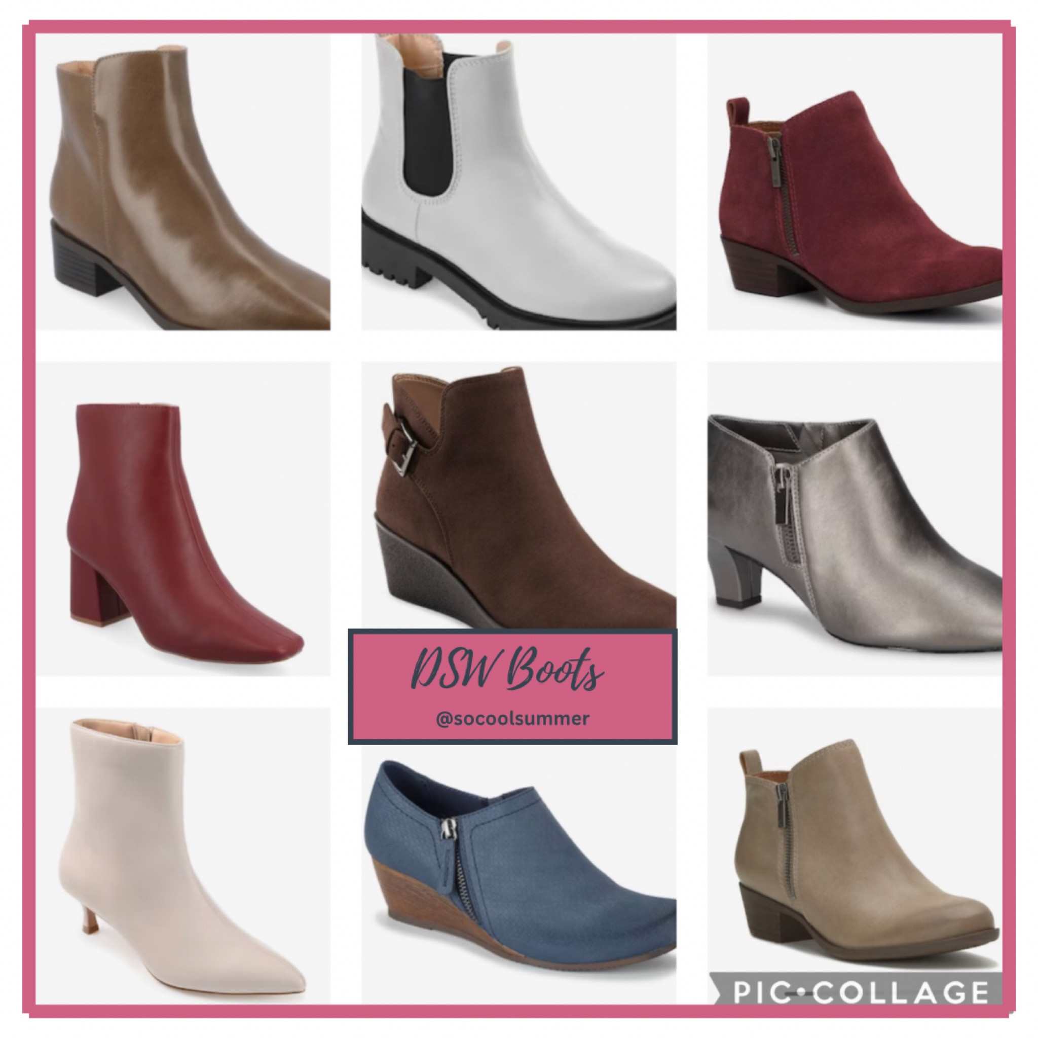 Boots at DSW for summers!

Click through the links—the thumbnails are showing the styles in black but I chose other colors!

#LTKshoecrush #LTKfindsunder100 #LTKSeasonal