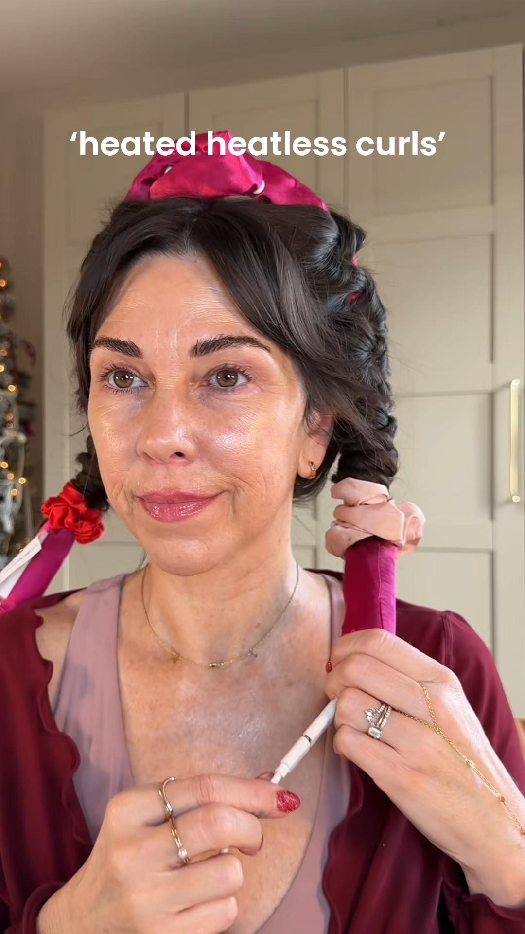 ‘heated’ heatless curls! 

#LTKgrwm #LTKmorningroutine #LTKBeauty