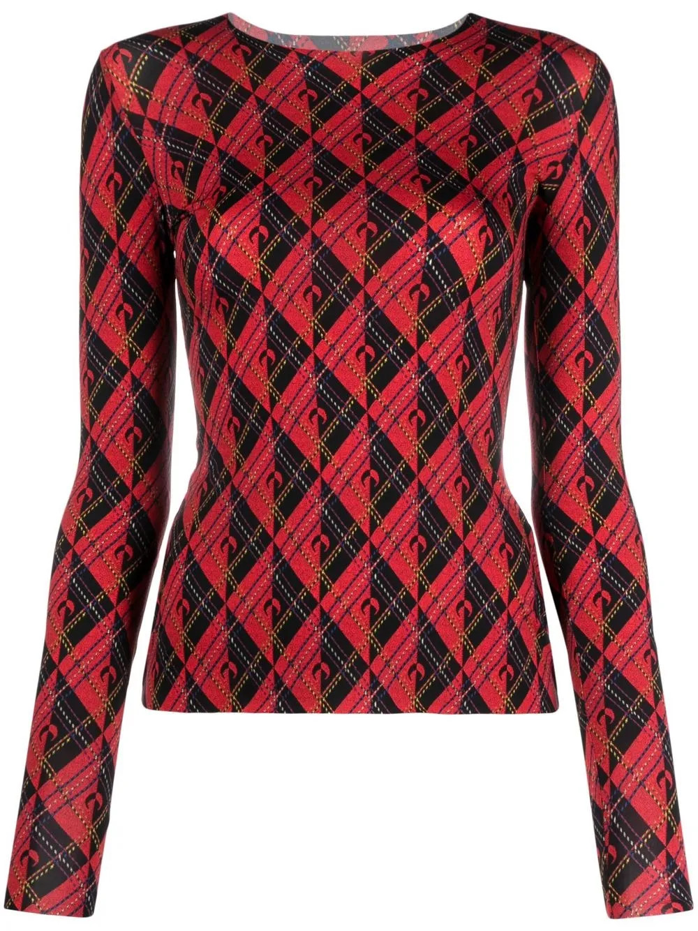 Moon Diamond long-sleeve top | Farfetch Global