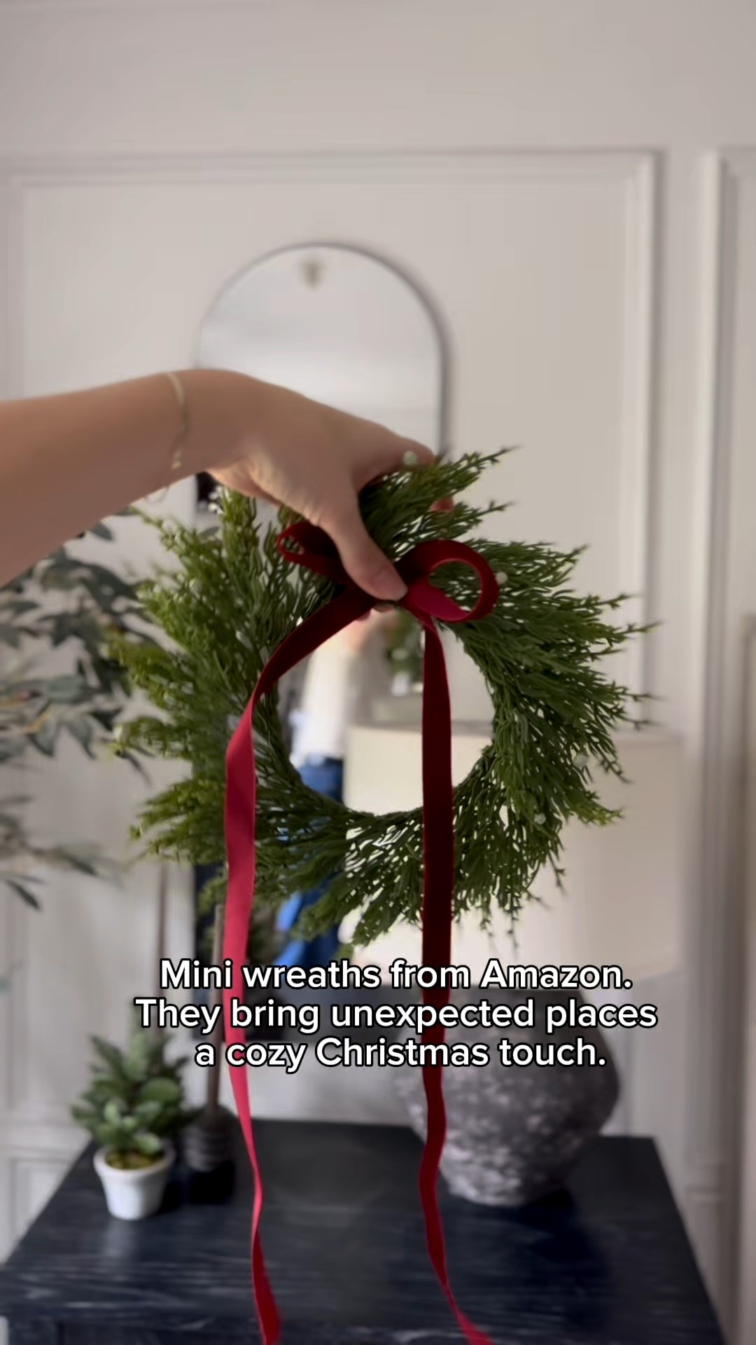 Mini wreaths from Amazon!

#LTKHome #LTKHoliday