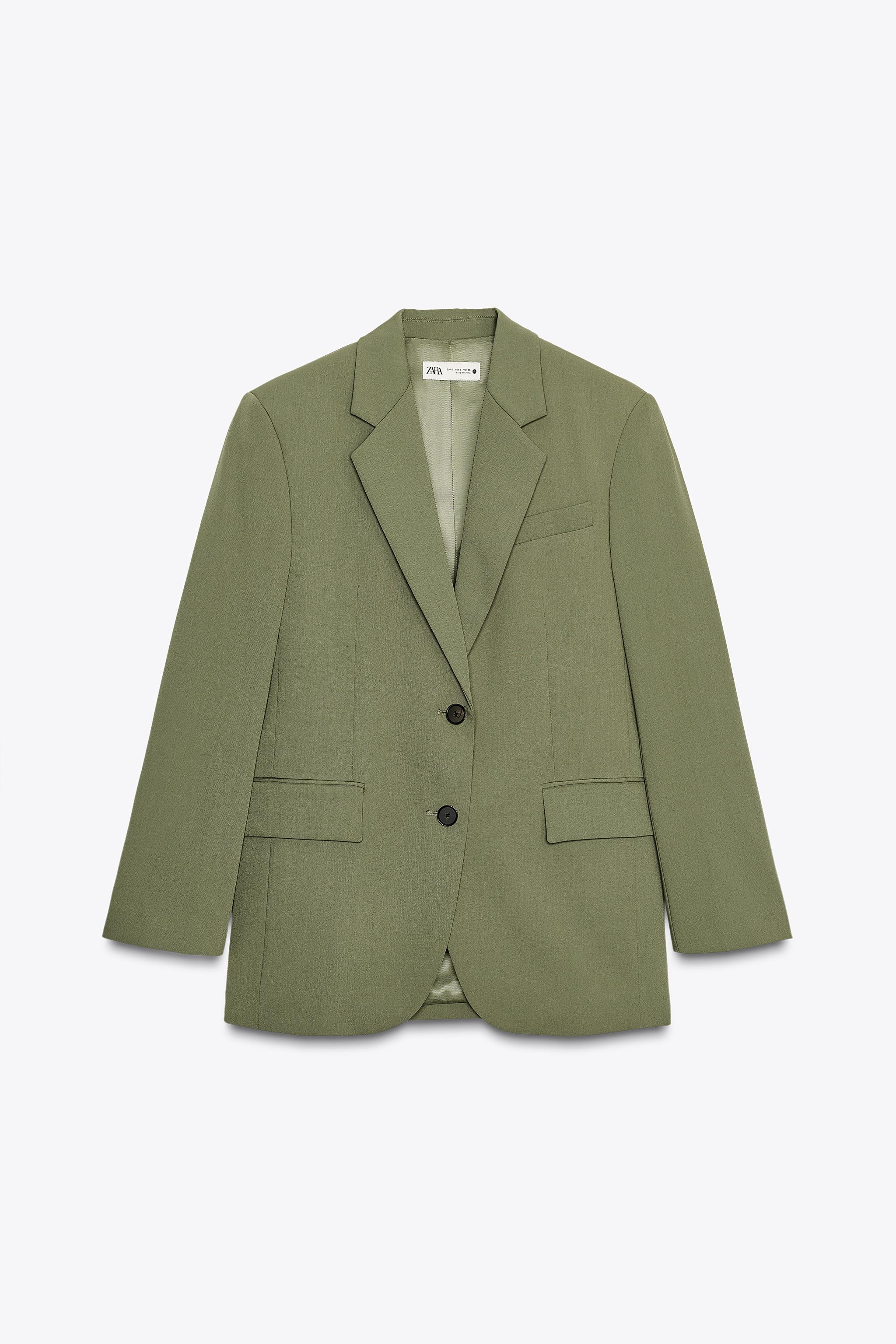ZW COLLECTION BUTTON BLAZER | Zara AU