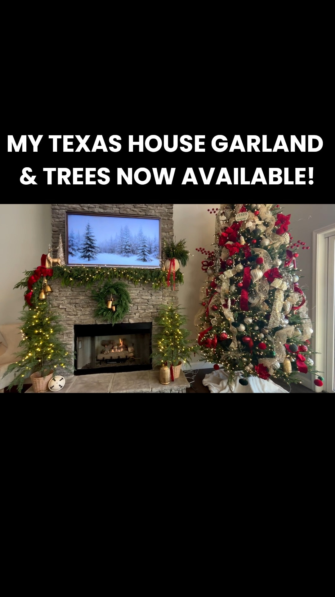 ✨HURRY before they sale out again!✨
The My Texas House garland + trees that went viral last year are finally BACK IN STOCK 🎄🤍
These pieces give that dreamy, high-end holiday look without the high price!
💡Tip: Grab them now before they sell out again—last year they disappeared FAST!

🛒 Shop my exact garland + trees on my product links

⸻

#MyTexasHouse #HolidayDecor #ChristmasDecor #NeutralChristmas #ChristmasTreeDecor #ChristmasGarland #LTKHoliday #LTKFinds #HolidayHomeDecor #ChristmasReady #HomeDecorLovers #HolidayFavorites #BackInStock #LTKBackInStock #LTKUnder50 #LTKGiftGuide #WinterDecor #LTKLinkInBio

#LTKHome #LTKSeasonal #LTKSeasonal #LTKSaleAlert #LTKHome