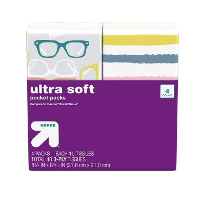 Facial Tissue Pocket Packs - 10ct - up & up™ | Target