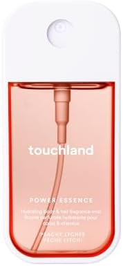 Touchland Hydrating Body & Hair Fragrance Mist, Peachy Lychee, 2 FL. OZ. Travel Size Body Spray | Amazon (US)
