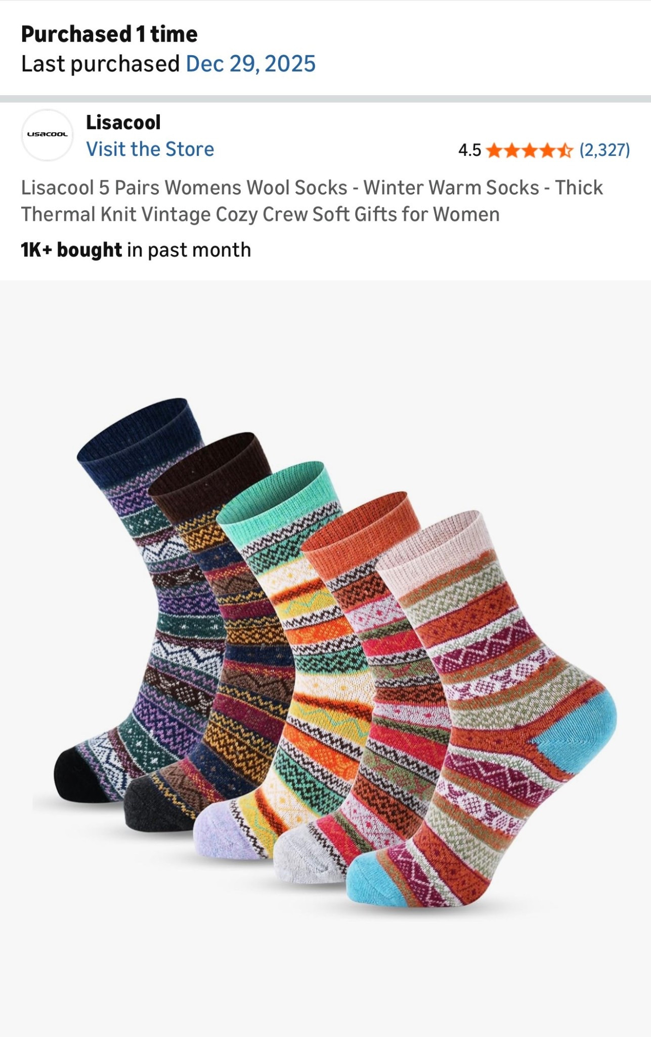 Ordered this for amma with very low expectations, considering the price as i was lowkey fedup with everyday sock-mixup! 
Surprisingly this held up well to her expectations and she loves the colors too! Works well with winter shoes, sneakers alike without adding bulk. 
Currently on deal!

#LTKmomlife #LTKSeasonal #LTKSaleAlert