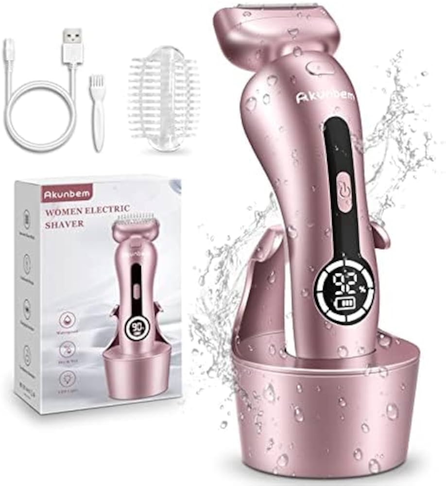 Electric Shaver for Women for Legs Bikini Trimmer Electric Razors for Women Underarm Public Hairs... | Amazon (US)