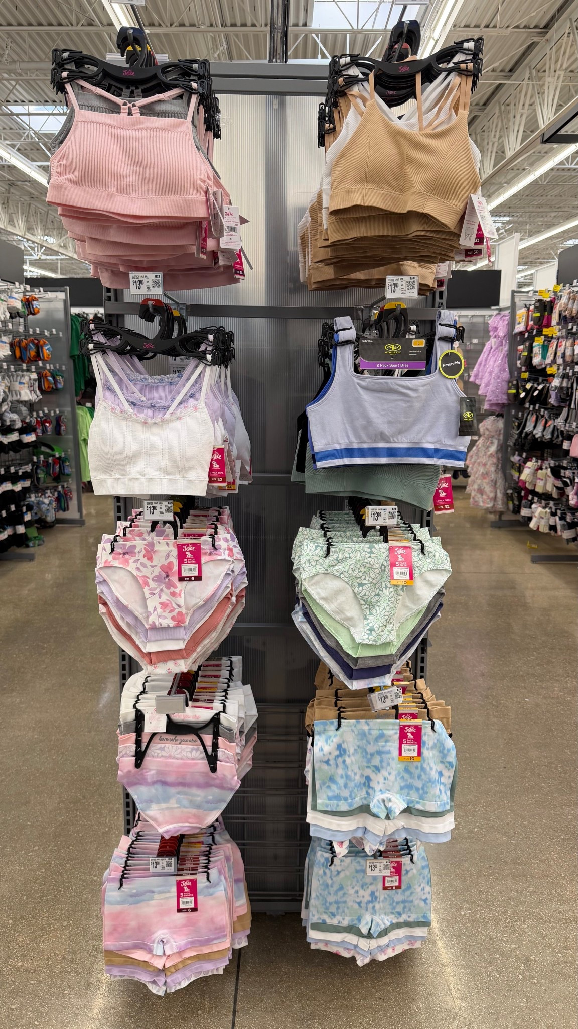 These Justice girls underwear and bralettes are super soft comfy and perfect for everyday wear😍 they have lots of fun colors and cute prints found at Walmart💖✨

Links here 🔗🛍️

#LTKmomlife #LTKKids #LTKdayinmylife