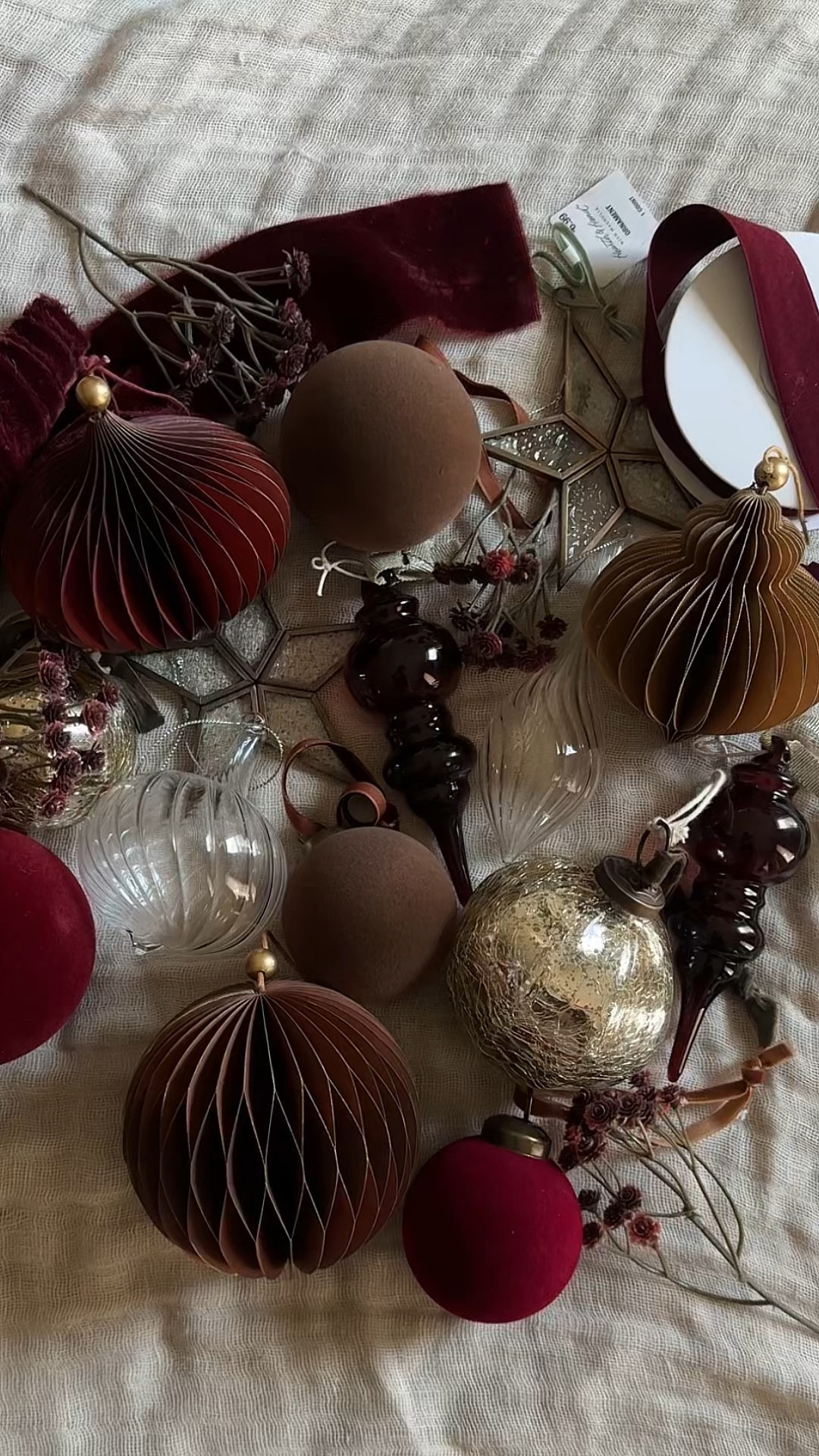 the Christmas theme this is year is deep reds! all of the ornaments I have gotten! 

#LTKHome #LTKHoliday