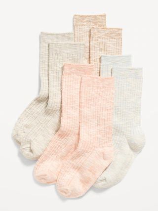 Unisex Crew Socks 4-Pack for Toddler & Baby | Old Navy (US)