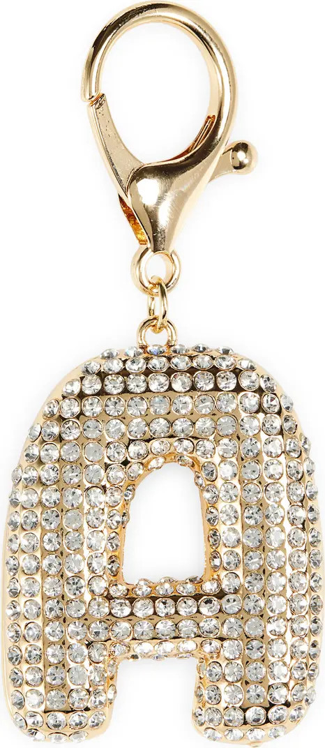 Pavé Initial Bag Charm | Nordstrom Rack